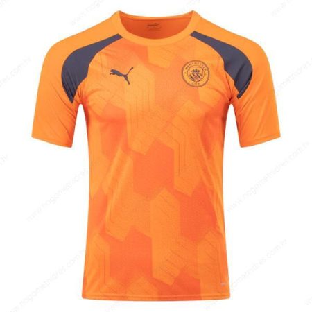 Manchester City Pre Match Training nogometni dresovi naranča