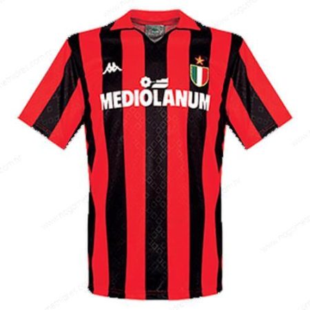 Retro AC Milan Domaći nogometni dresovi 1989