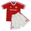 Retro Manchester United Domaći Dječji nogometni komplet 86